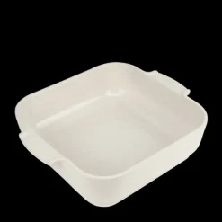 Discount PEUGEOT Plat à Four Carré en Céramique Appolia 28 cm Ecru