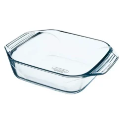 Best PYREX Plat à Four en Verre Carré 29 x 23 cm 2,3 L Irrésistible