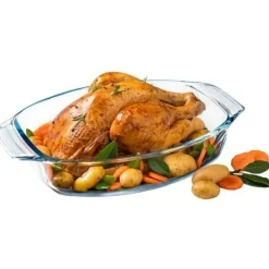 Outlet PYREX Plat à Four en Verre Ovale 35 x 24 cm 2,8 L Irrésistible