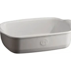 Discount EMILE HENRY Plat à Four Individuel en Céramique Farine 22 x 14,5 cm