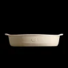 Discount EMILE HENRY Plat à Four Ovale en Céramique 36,5 x 22,5 cm Argile