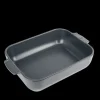 Outlet PEUGEOT Plat à Four Rectangulaire en Céramique Appolia 32 cm Ardoise