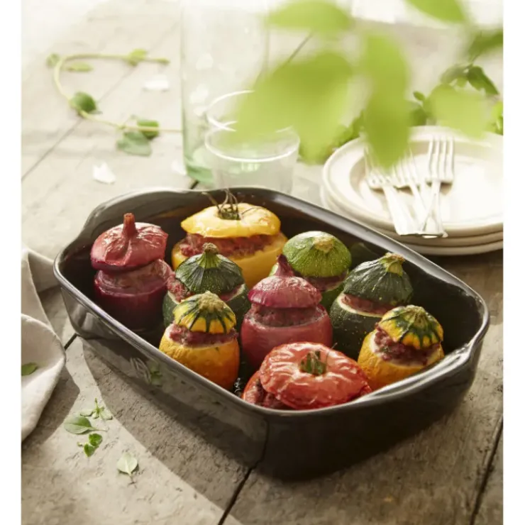 Clearance EMILE HENRY Plat à Four Rectangulaire en Céramique 36 x 22,5 cm Farine