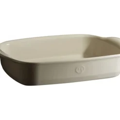 EMILE HENRY Plat à Four Rectangulaire en Céramique 36 x 22,5 cm Argile