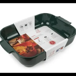 Hot PEUGEOT Plat à Four Rectangulaire en Céramique Appolia 40 cm Vert Forêt