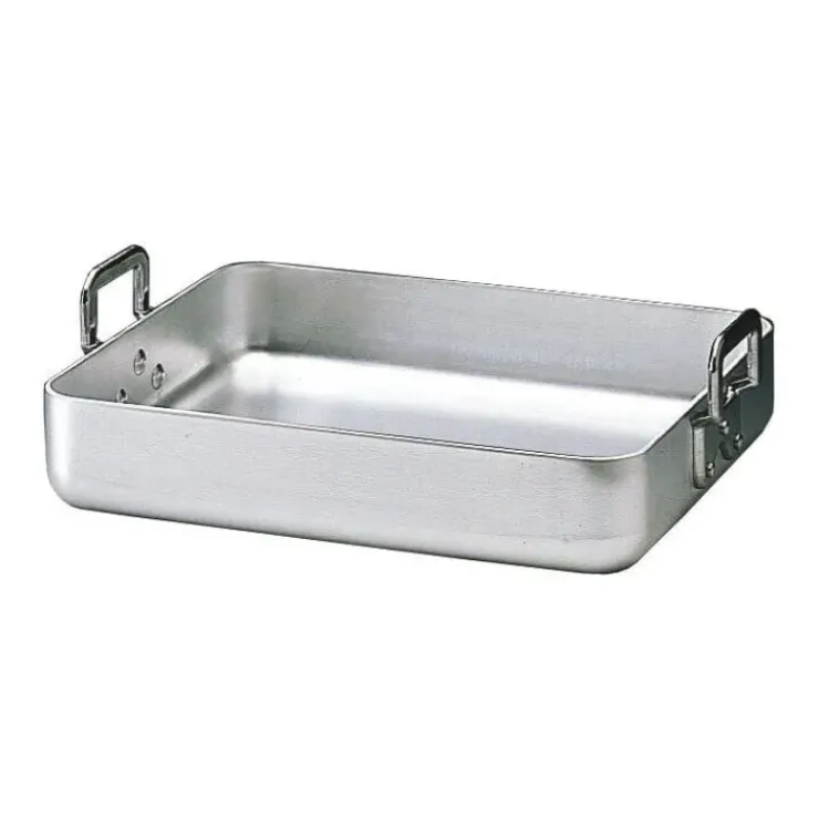 MATFER Plat à Rôtir Aluminium 45 x 36 cm