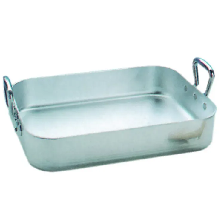 Clearance MALLARD FERRIERE Plat à Rôtir Aluminium 50 x 35 cm x H 7 cm