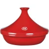 Sale EMILE HENRY Plat à Tajine en céramique 32 cm Grand Cru (rouge)
