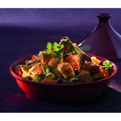 Online EMILE HENRY Plat à Tajine en céramique Fusain (Noir) 32 cm