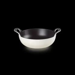 Outlet LE CREUSET Plat Balti En Fonte Rond 24 cm Meringue