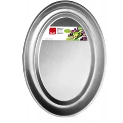 Clearance IBILI Plat Inox Ovale 25 x 17 cm