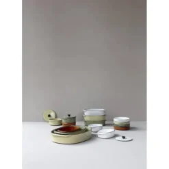 New REVOL Plat Oblong Blanc Cumulus 34 x 25 cm Caractère Culinaire