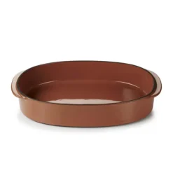 Best REVOL Plat Oblong Cannelle 26 x 18,5 cm Caractère Culinaire