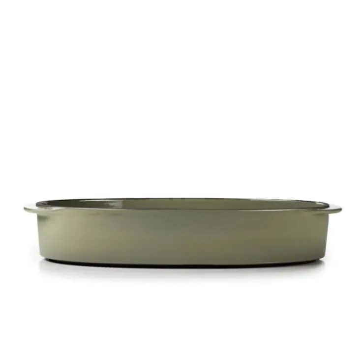 Hot REVOL Plat Oblong Cardamome 34 x 25 cm Caractère Culinaire