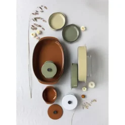 Online REVOL Plat Oblong Muscade 34 x 25 cm Caractère Culinaire