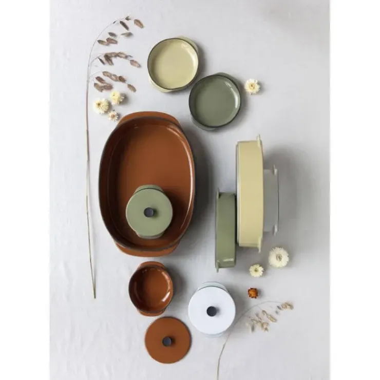 Online REVOL Plat Oblong Muscade 34 x 25 cm Caractère Culinaire