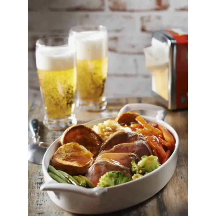 REVOL Plat Ovale Noir 28x19 cm Belle Cuisine