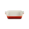 Hot LE CREUSET Plat Rectangulaire Céramique 26 cm Cerise