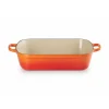 Hot LE CREUSET Plat Rectangulaire en Fonte 37 cm Volcanique
