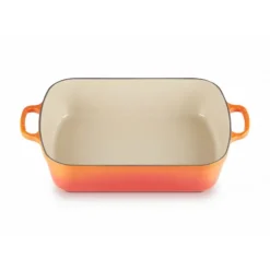 Hot LE CREUSET Plat Rectangulaire en Fonte 37 cm Volcanique