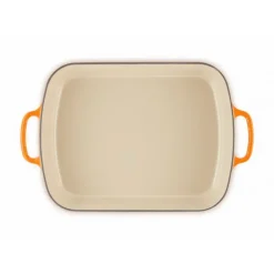 Hot LE CREUSET Plat Rectangulaire en Fonte 37 cm Volcanique