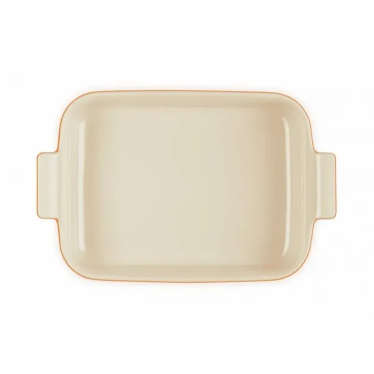 Hot LE CREUSET Plat Rectangulaire Héritage en Céramique 19 cm Volcanique Tradition