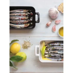 Clearance REVOL Plat Rectangulaire Noir 26x19 cm Belle Cuisine