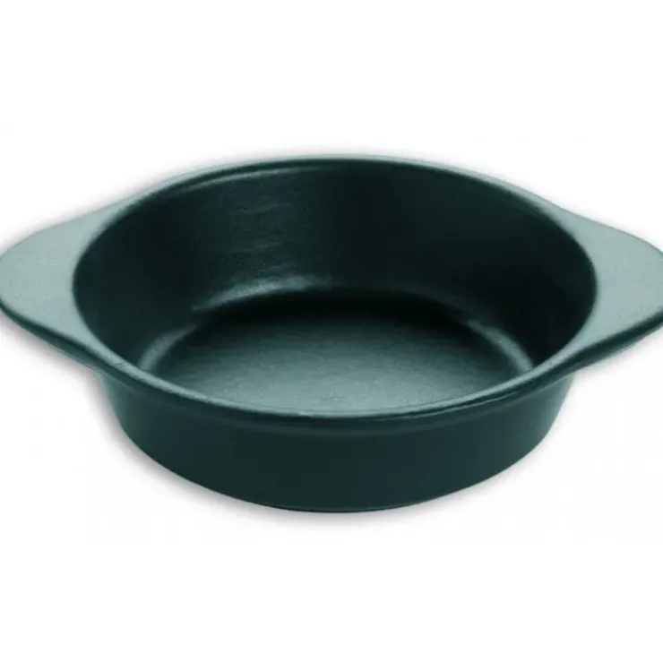 Sale MATFER Plat Rond Creux Ø 15 cm Noir en Fonte émaillée