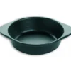Best MATFER Plat Rond Creux Ø 18 cm Noir en Fonte émaillée