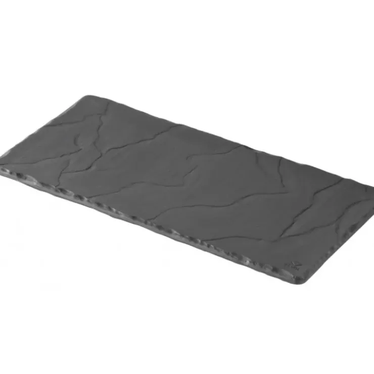 REVOL Plateau Rectangulaire Ardoise 25 x 12 cm Basalt