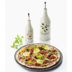 REVOL Plateau Rond Ardoise Ø 32cm Basalt