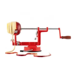 Outlet La Bonne Graine Pèle-pommes Rouge à ventouse