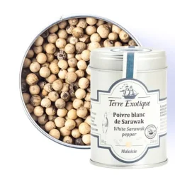 Hot TERRE EXOTIQUE Poivre Blanc de Sarawak 80 g