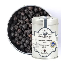 Sale TERRE EXOTIQUE Poivre Noir de Kampot 70 g
