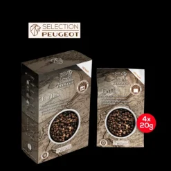 PEUGEOT Poivre Noir du Vietnam Tan Hoi Sachet 20 g (x4)
