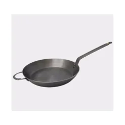 DE BUYER Poêle Ø 32 cm (avec anse) Minéral B Element - Poêles en Fer