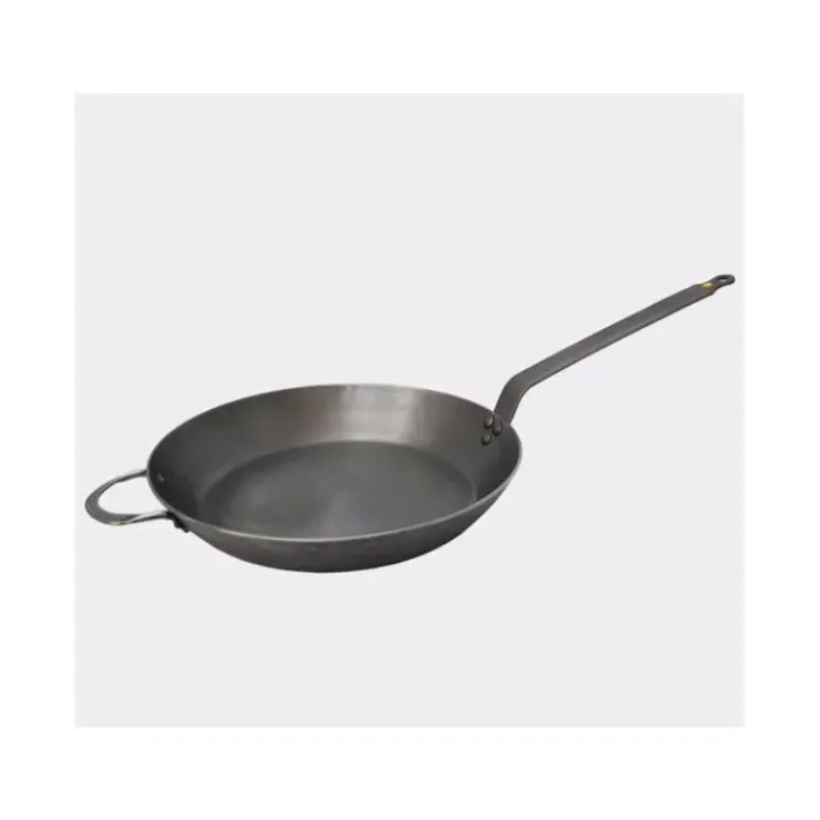 DE BUYER Poêle Ø 32 cm (avec anse) Minéral B Element - Poêles en Fer