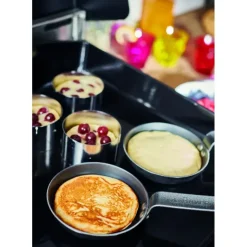 Hot DE BUYER Poêle à Blinis Tôle Bleue Ø 12 cm Blue Carbon