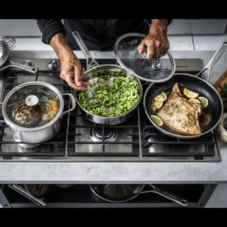 Hot KITCHENAID Poêle à Frire Inox 20cm