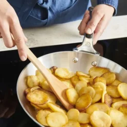 DE BUYER Poêle Acier Amovible Ø 24 cm Mineral B Loqy