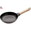 Online STAUB Poêle en Fonte Noir 20 cm Manche Bois