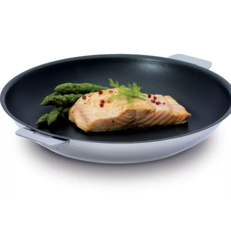 Outlet CRISTEL Poêle Mutine Ø 22 cm Manche Amovible Anti-Adhésive Inox