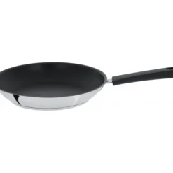 Clearance CRISTEL Poêle Mutine Ø 28 cm Manche Fixe Anti-Adhésive Inox