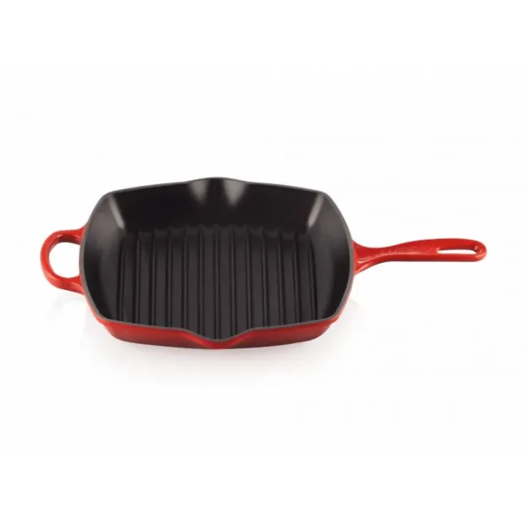 Outlet LE CREUSET Poêle Skillet Carré 26 cm Cerise
