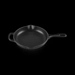 Outlet LE CREUSET Poêle Skillet Rond 23 cm Noir Mat