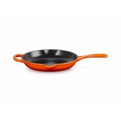 Outlet LE CREUSET Poêle Skillet Rond 23 cm Volcanique