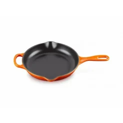 Outlet LE CREUSET Poêle Skillet Rond 23 cm Volcanique