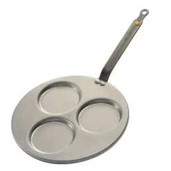 Outlet DE BUYER Poêle triblinis Ø 27 cm Minéral B Element - Poêles en Fer