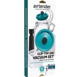Discount AIRTENDER Pompe Sous-Vide avec 3 Couvercles pour Bocaux