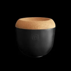 EMILE HENRY Pot à Ail en Céramique 0,94 l Truffe
